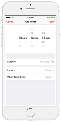 Re-order timers